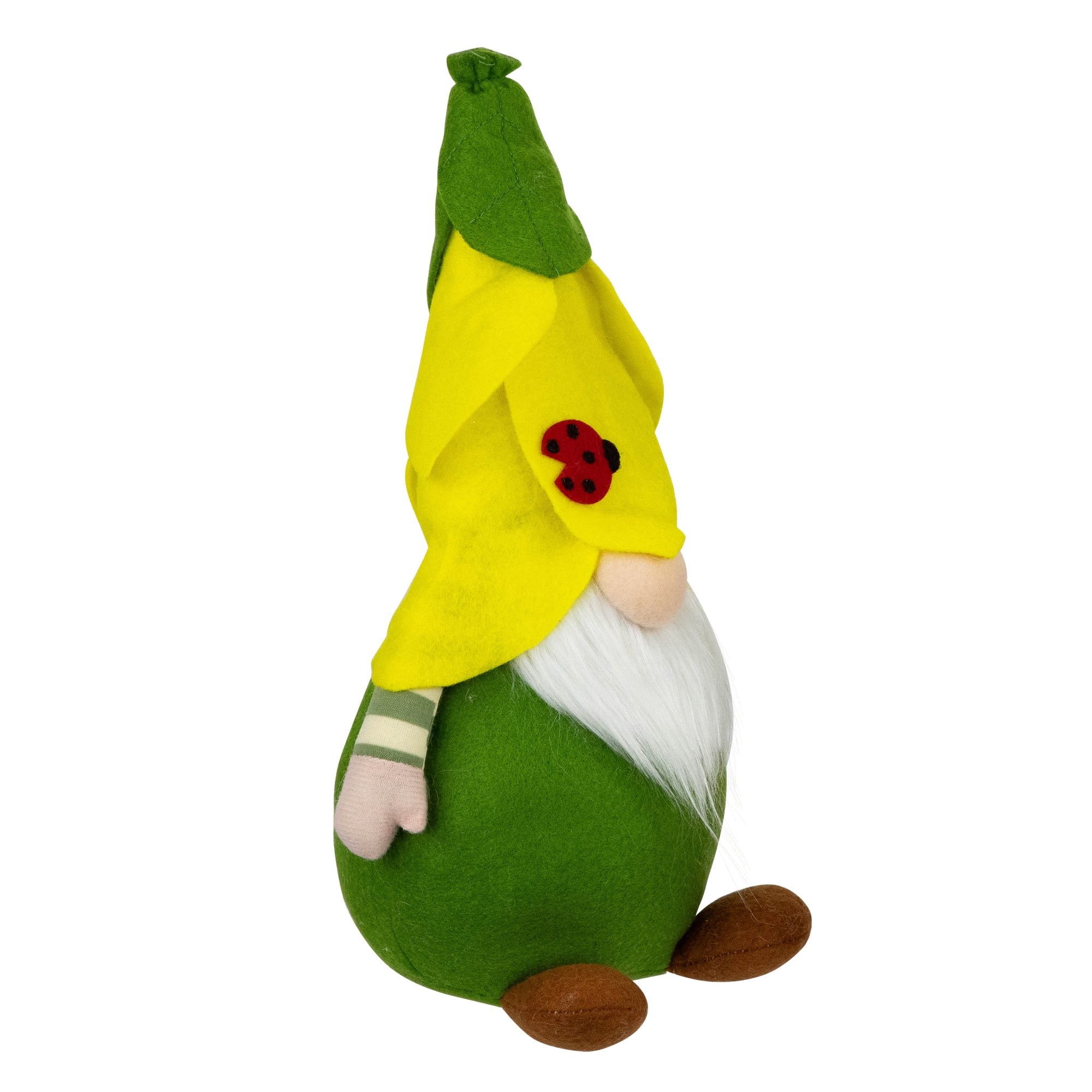 Northlight Ladybug Gnome Spring Figure - 11" - Yellow