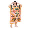 thumbnail image 5 of Oussum Women'S Plus Size Caftan Dress Long Maxi Kaftan Loungewear, Size Fit 1X-3X, 5 of 8