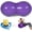 Purple, variant on Peanut Ball for Kids Therapy,Anti-burst Exercise Ball With Pump 90x45cm Yoga Ball Gym Quality Fitness Ball for Pregnancy Birth Exercise Physical Therapy, for Training, Women, Men