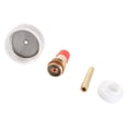 thumbnail image 1 of WP Copa de Vidrio para Antorcha, Antorcha de Soldura lente de Gas Collet Copa de Vidrio Kit de Accesorios para Antorcha de Soldadoura Tig para WP-17/18 26, 1 of 7