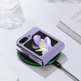 thumbnail image 5 of Samsung Series | Galaxy Z Flip5 Fashionable Leather Case,iPhone 16 Plus, 5 of 5