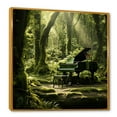 thumbnail image 2 of Designart "Serenade In The Piano Forest" Music Floater Framed Canvas Prints, 2 of 5