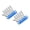 Blue, variant on YIGSECU 10Pcs Swimming Pool Cover Clip with Plastic Handles for Outdoor Use