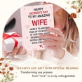 thumbnail image 3 of Mothers Day Card for Wife from Husband - Happy Mother's Day Cards to Wife - Romantic Card for Her from Husband - 5.3''x 8.0'' Funny Thank You Greeting Card with Red Envelope, 3 of 7