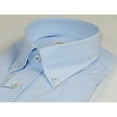thumbnail image 2 of Mens 100% Italian Cotton Shirt Non Iron SORRENTO Button Down Oxford 4530 Blue, 2 of 7