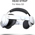 thumbnail image 3 of Bandeau pour Meta Quest 3, Bandeau Élite Ajustable de Remplacement pour un Soutien Accru, Accessoire VR Pliable et Confortable pour Réduire la Pression sur le Visage et la Tête, 3 of 7