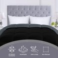thumbnail image 3 of Comforters Queen Size All Season Duvet Insert Down Alternative Box Stitched Bed Comforter with Corner Tabs Machine Washable (), 3 of 9