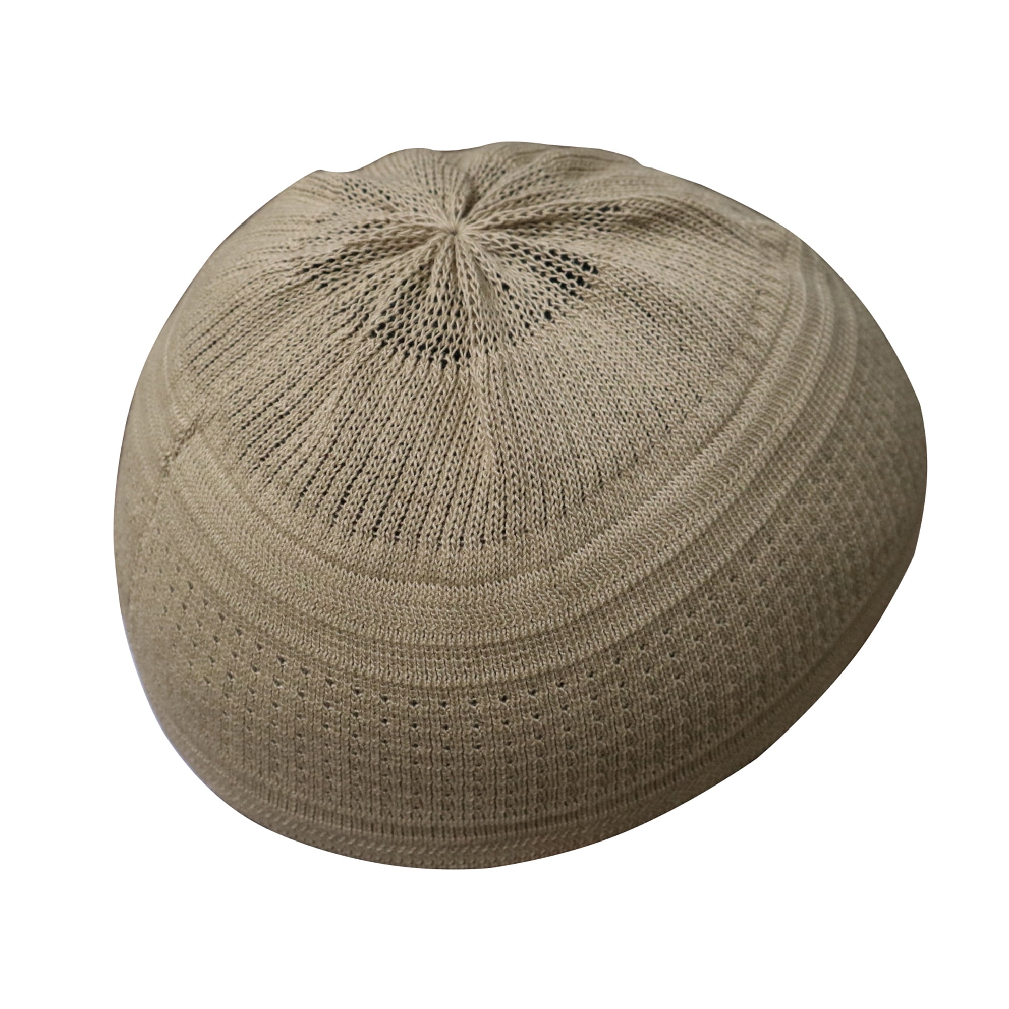 TheKufi® Light Olive Green Cotton Stretch Kufi Hat Prayer Skull Cap