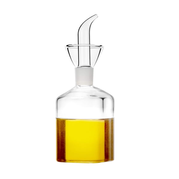 HAIZEEN 5 Onces / 150 ml Carafe en Verre Tout Usage, Carafe à Huile en Verre et Carafe (Carré 5 OZ)