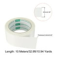 thumbnail image 2 of Uxcell 60mmx10m Double-Sided Adhesive Tape Duct Cloth Mesh Fabric, White 1 Roll, 2 of 5