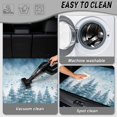 thumbnail image 5 of HUISEFOR Winter Pine Car Trunk Mat 29" x 39", Universal Cargo Liner Full Protection, Scratchproof Easy Clean Fits for Most Cars SUV, 5 of 7