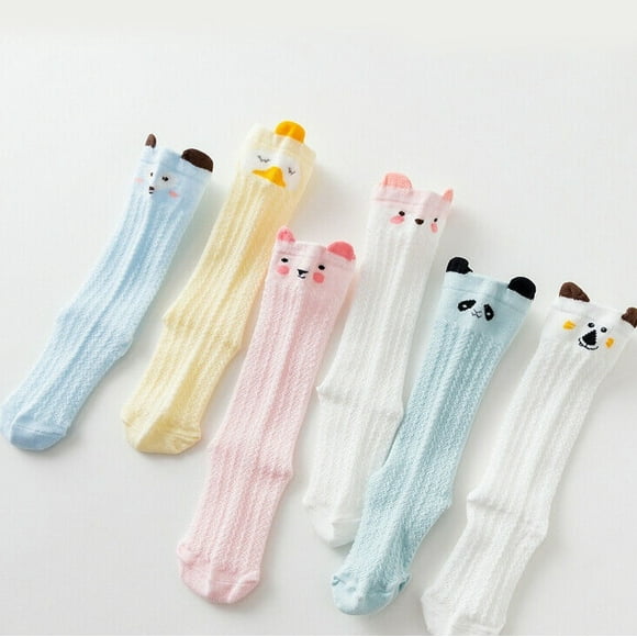 Toddler Baby Girl Stockings Knee High Stockings Cute Bow Thin Stockings