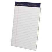 Ampad Gold Fibre Writing Pads Jr. Legal Rule 5 x 8 White 50 Sheets 4/Pack 20018