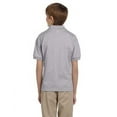 thumbnail image 2 of The Gildan Youth 6 oz, 50/50 Jersey Polo Shirt - SPORT GREY - S, 2 of 2