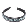 thumbnail image 5 of Unique Bargains 1 Pc Headband Embroidery Teardrop Hair Accessories for Women Blue, 5 of 5
