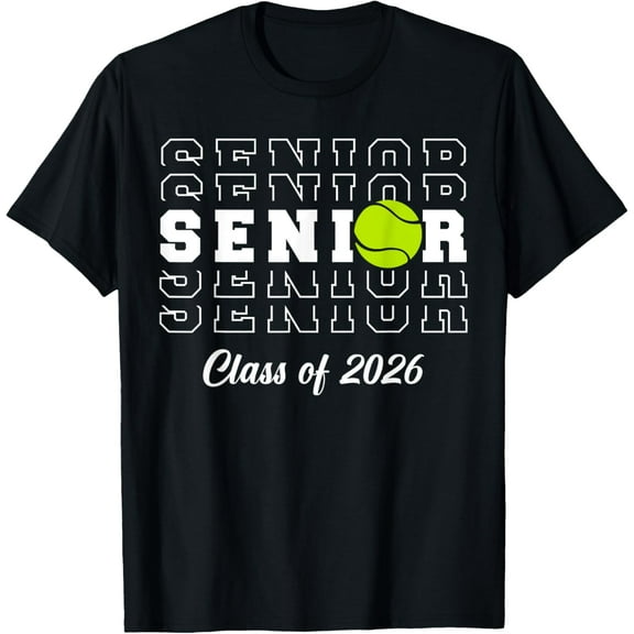 Playful Comfort Tee - Class Of 2026 Tennis Senior Graduation Graduate Men Women T-Shirt