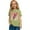 Light Green, variant on Girls 100 Days of School Shirts Trendy Short Sleeve Shirts T Shirt for Girls 3T Casual Loose Fit Basic Cotton Tops Summer Shirts Size 6-7 Years,Black