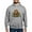 Graphite Gray, variant on CafePress - Highland Cow Sitting In A Metal - Pullover Hoodie, Hooded Sweatshirt