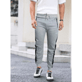 thumbnail image 4 of Jogger Pants Hombre De Felpa Gym Pans Pantalones Cargo Bolsa, 4 of 4