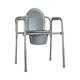 thumbnail image 1 of Silla Comodo Plegable 3 En 1 Aumento Ducha Para Baño inodoro gris mediano, 1 of 6