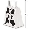 thumbnail image 2 of HSHDLDF 60946 Haltère Vache Imprimé, 4 Pouces, Blanc/noir, 2 of 6