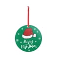 thumbnail image 2 of Christmas Savings Clearance 2023! Loopsun Christmas Decor Delicate Iron Art Christmas Pendant Merry Christmas Tree Hanging Pendant Decor for Winter Christmas Tree Decorations, 2 of 7