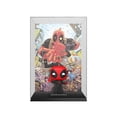 thumbnail image 2 of Funko Pop Comic Cover Deadpool 2015 In Black Suit 46, 2 of 5