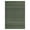 Green, variant on HOMERRY Striped Print Non Slip Area Rug 8' x 10' for Living Room Washable Indoor Carpet, Black