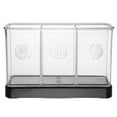 thumbnail image 6 of iDesign Forma Utensil, Spatula, Silverware Holder, Black/Clear, 6 of 7