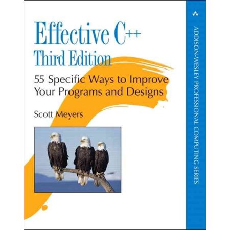 Effective C++: 55 Specific Ways To Improve Your Programs And Designs