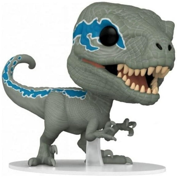 Jurassic World: Dominion Funko POP Vinyl Figure | Velociraptor (Blue)