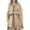 Beige, variant on MuZeFu Women Trench Coat Open Front Cardigan Jacket Coat Shawl Cape Cloak Mantle Plus