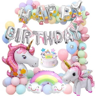 Unicorn Birthday Decorations Party Supplies Included Balloons