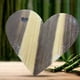 thumbnail image 1 of Tabla de Cortar de Madera En Forma de Corazón, Tabla de Cortar Decorativa de Madera, Tabla de Pan de Madera para Servir Queso, Adornos Decorativos, 1 of 7