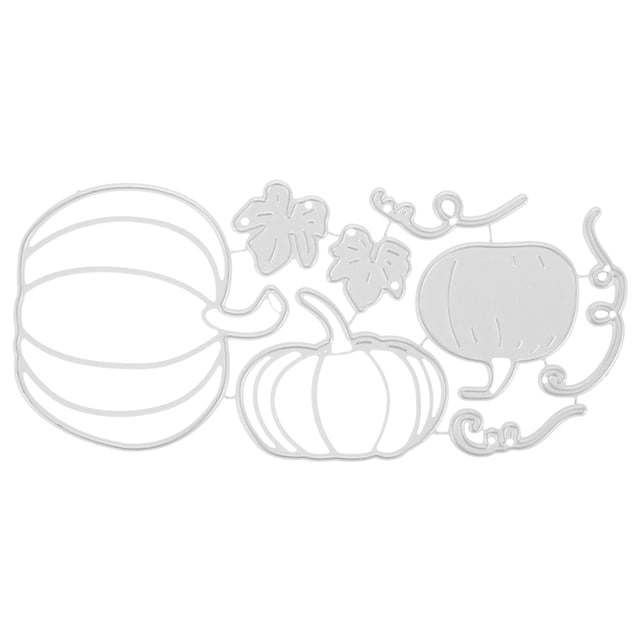 Troquel de corte de calabaza de Halloween, troquel de acero al carbono, troquel de corte para álbumes de recortes para manualidades