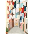 thumbnail image 2 of Popp, Grace 17x24 White Modern Wood Framed Museum Art Print Titled - Laundry Day II, 2 of 4