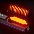 thumbnail image 4 of Cepillo Alisador Pelo Inalámbrico Portátil Peine Caliente Eléctrico Antiescaldaduras (), 4 of 8
