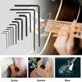 thumbnail image 6 of 11pcs Guitar Wrenches Guitar Inner Hexagon Wrench Set with 4&5mm Lengthened Ball-end Hex Key Wrench Alan Wrenches, 6 of 7
