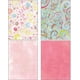 thumbnail image 3 of Bloc de papel para álbum de recortes de flores, 24 hojas, papel decorativo para manualidades florales, 3 of 7