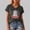Dolly Shirt-Black1, variant on JINGTIAN Dolly Women's Shirt Country Music Graphic T-Shirt Vintage Western Tee Short Sleeve Crew Neck Nashville Concert Top for Fans