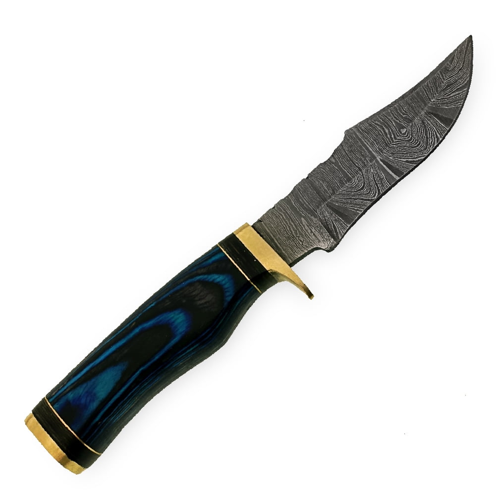 Handmade Damascus Steel Hunting Knife/Skinning Knife SS-17453