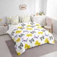 thumbnail image 3 of Homewish Kawaii Bowtie 7-Piece Queen Bedding Set - Cow Print Princess, 3 of 8
