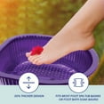 thumbnail image 6 of ForPro Universal Pedi Bath Liners - 50% THICKER - Fit Footsie Bath Plus Foot Bath, Disposable Pedicure Foot Tub Liners for Foot Spa Basins & Foot Bath Soaks, Purple, 100-Count, 6 of 9