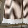 thumbnail image 4 of larppty Toddler & Little Girls' Gingham Wid Leg Pants with Lace Trim, 4 of 4