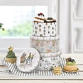 thumbnail image 5 of Vintage Metal Cookie Tin Set of 3 with Lids,Storage Containers for Kitchen Pantry, Gift Giving for Christmas Holidays, Decorative Box for Cookies, Candy, Snacks, Treats, 5 of 14