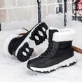 thumbnail image 5 of Thick Velvet Winter Snow Boots - High Top Anti Slip Large Size Shoes for Men and Women, 5 of 8