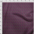 thumbnail image 3 of oneOone Silk Tabby Fabric Leaves & Floral Block Printed Craft Fabric BTY 42 Inch Wide, 3 of 4