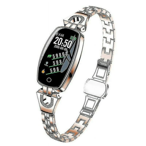 H8 Smart Watch Blood Pressure Heart Rate Monitor Sport Waterproof Braceletcharger Vinsniv