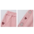thumbnail image 5 of SJLDQY Girls Sweatpants Wide Leg Comfy Joggers for Girls Casual Sweat Pants with Pockets, 5 of 7