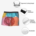 thumbnail image 5 of Kdxio Men's Boxer Briefs with Colorful Wool Balls Print - Comfortable and Breathable Underwear for Everyday Wear, 5 of 7